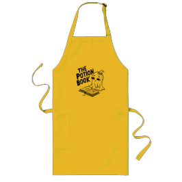 ハロウィーン用のポーション本 ロングエプロン