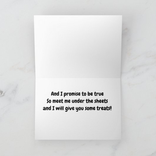 *ハロウィーン用の驚きのカード* カード (内部)