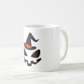 ハロウィーン用の魔女ハロウィンシャツ コーヒーマグカップ (正面右)