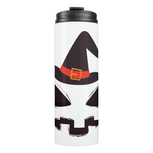 ハロウィーン用の魔女ハロウィンシャツ タンブラー (正面)