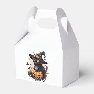 ハロウィーン用の魔猫 フェイバーボックス