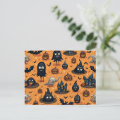 ハロウィーン用はがき ポストカード (スタンド正面)