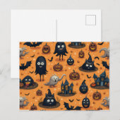 ハロウィーン用はがき ポストカード (正面/裏面)