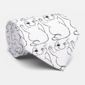 ハロウィーン用ウインキング幽霊ネクタイ ネクタイ (ロール)