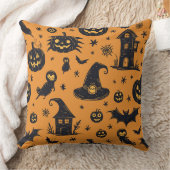 ハロウィーン用クッション クッション (ブランケット)