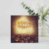 ハロウィーン用グリーティングカード2022 シーズンカード (スタンド正面)