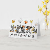 ハロウィーン用グリーティングカード カード (黄色い花)