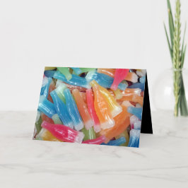 ハロウィーン用グリーティングカードL@@Kワックスボトルワックス カード