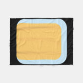 ハロウィーン用ブルーヒーラードッグパパファミリー衣装 フリースブランケット (正面(横))