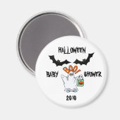 ハロウィーン用ベビシャワー磁石 マグネット (正面/裏面)