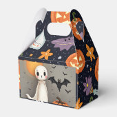 ハロウィーン用小さな切妻用箱 フェイバーボックス (裏面サイド)