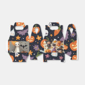 ハロウィーン用小さな切妻用箱 フェイバーボックス (折り畳みなし)
