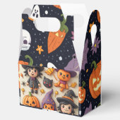 ハロウィーン用小さな切妻用箱 フェイバーボックス (オープン)