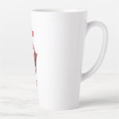 ハロウィーン用心I bite カフェラテマグ (右)