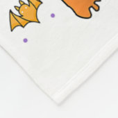 ハロウィーン男女キッドによる醸造の兄弟 フリースブランケット (角)