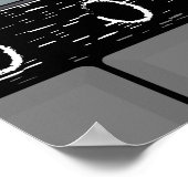 ハロウィーン白雪毒とケーキポスター ポスター (角)