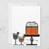 ハロウィーン白雪毒リンゴ 招待状 (裏面)