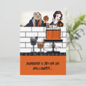 ハロウィーン白雪毒リンゴ 招待状 (スタンド正面)