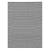 ハロウィーン白黒ストライプ模様 テーブルクロス (正面)