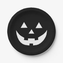 ハロウィーン白黒ハロウィーンのカボチャのちょうちん怖おもしろいい