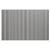 ハロウィーン白黒縦ストライプ ファブリック (ファットクウォーター)