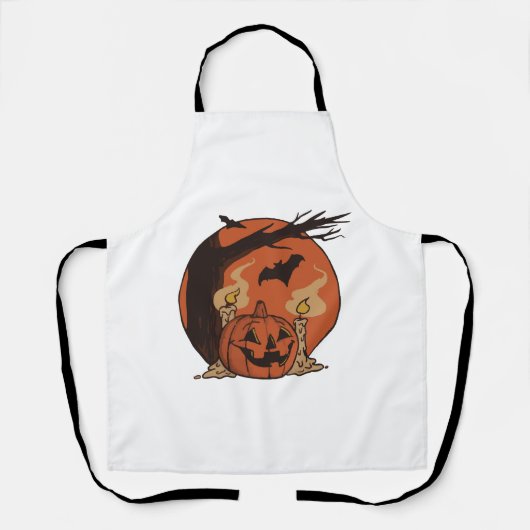 ハロウィーン睡眠 エプロン (正面)