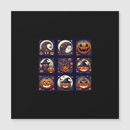 ハロウィーン磁気カード (正面)