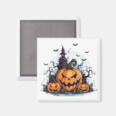 ハロウィーン磁石 マグネット (正面/裏面)