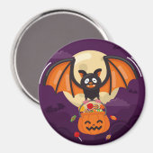 ハロウィーン磁石 マグネット (正面/裏面)