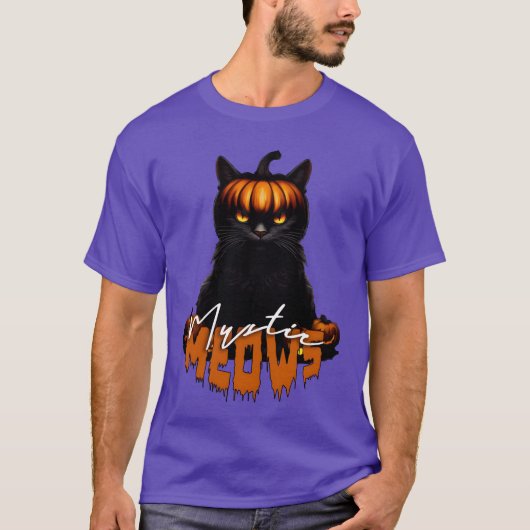 ハロウィーン神秘的なミューの贈り物 Tシャツ (正面)