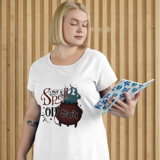 ハロウィーン私はあなたにコードロンで魔法をかけた Tシャツ