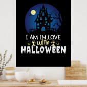 ハロウィーン私はハロウィーンを愛している ポスター (キッチン)