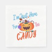 ハロウィーン私はボースのためにここにいる スタンダードランチョンナプキン (正面)