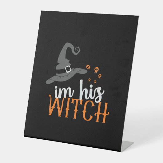 ハロウィーン私は彼の魔女の誕生日 台座サイン (正面)