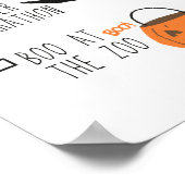 ハロウィーン秋のバケットリスト | 秋要素 ポスター (角)