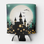 ハロウィーン秋の城日本 缶クーラー (裏面)