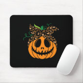 ハロウィーン秋カワイアンドおもしろいカボチャ マウスパッド (マウス)