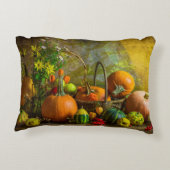 ハロウィーン秋秋カボチャ設置台 アクセントクッション (裏面)