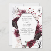 ハロウィーン秋秋ダーク結婚ズ 招待状 (正面)