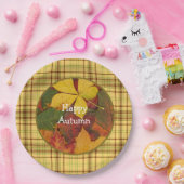 ハロウィーン秋紅葉パーティー紙プレート ペーパープレート (パーティー)