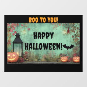 ハロウィーン窓用ウィンドウクリング「Boo To You」 ウィンドウサイン