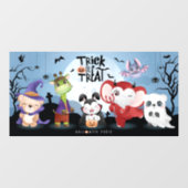 ハロウィーン窓用ステッカー ウィンドウサイン (シート)