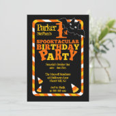 ハロウィーン第1回スプロック誕生日パーティー 招待状 (スタンド正面)