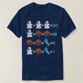 ハロウィーン算数先生プレミアム Tシャツ (デザイン正面)