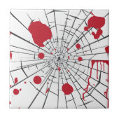 ハロウィーン粉砕ガラス タイル (正面)