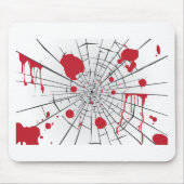 ハロウィーン粉砕ガラス マウスパッド (正面)