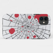 ハロウィーン粉砕ガラス Case-Mate iPhoneケース (裏面(横))