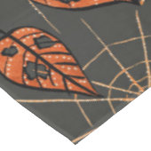 ハロウィーン紅葉とクモの巣 テーブルクロス (アングル)