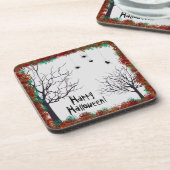 ハロウィーン紅葉グニャリーツリーズスパイダー コースター (左側)