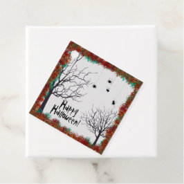 ハロウィーン紅葉グニャリーツリーズスパイダー フェイバータグ